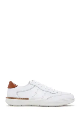Derimod Erkek Beyaz Deri Sneaker