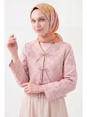 Silk Home Soft Eşarp Authentic Pembe