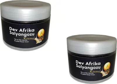 HİNTOHU Yaşlanma Karşıtı Dev Afrika Salyangozu Kremi 100 Ml X 2 / Anti-Wrinkle Giant African Snail Cream 100 Ml X 2