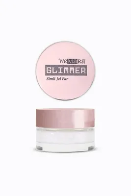 WeMara GLIMMER SIMLI JEL FAR 003 WHITE VIOLET 6 ML