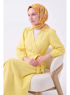 Silk Home Velora Eşarp Aura Floral Sarı