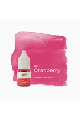 HANAFY Cranberry No7 Kalıcı Makyaj Dudak Pigmenti - 5ml