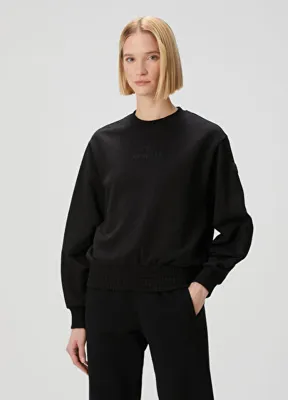 Moncler Siyah Sweatshirt