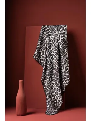 Jawel Kadın Leoparlı Soft Eşarp