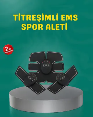 Lisinya Titreşimli EMS Spor Aleti Karın Kol ve Bacak Kas Yapma Cihazı 2025 Model - Lisinya