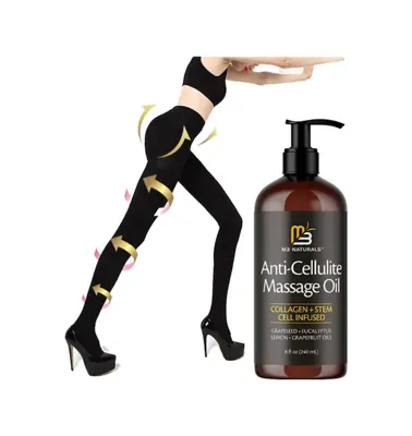 Tuba Toptaş Anti-cellulite Massage Oil 240 Ml +l-xl Mikro Kapsüllü Şekillendirici Tayt