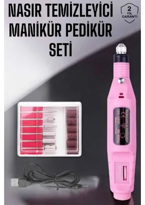 Sovrent Protez Tırnak Manikür ve Pedikür Seti Elektrikli