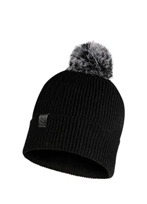 Buff Knitted Hat Kesha Siyah Kadın Bere