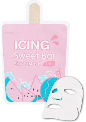 Missha MISSHA Karpuzlu Ferahlatıcı Maske APIEU Icing Sweet Bar Sheet Mask (Watermelon)