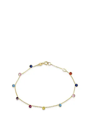 Orena Jewelry Rainbow Station 14 Ayar Altın Kadın Bileklik