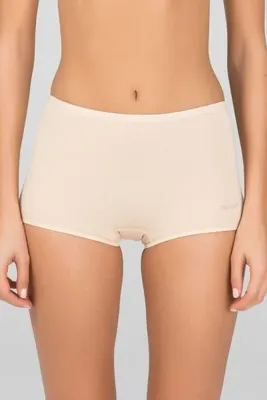 Kom Kadın Penye Likra Compact Basic Short Külot 4 Lü