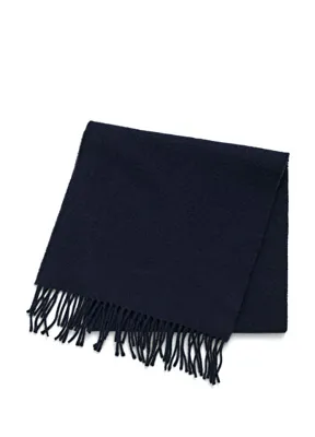 Gant Lacivert Yün Unisex Atkı