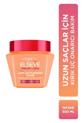 Elseve L'Oréal Paris Elseve Dream Long Besleyici Onarıcı Saç Maskesi 300 ml Krem Formül Uzun Saçlar İçin