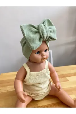 Lolidenss Mint yeşil bandana