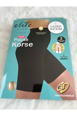 Elite Life Lazer Kesim Paçalı Korse