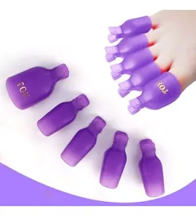 Orjinal KALICI OJE ÇIKARTMA MANDALI PRO Pedikür Ayak 5 Adet 5 Adet Takım Kalıcı Oje Oje Çıkarma