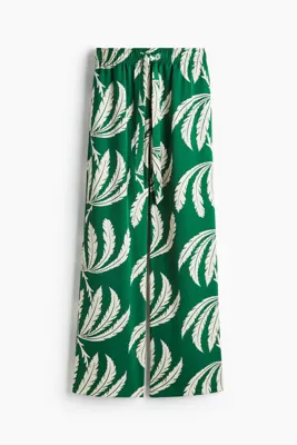 H&M Büzgü Bağlı Gabardin Pantolon