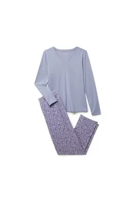 Tchibo Kadın Pijama, Basic Leylak