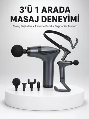 lisinya Titreşimli Şarjlı Masaj Aleti 3in1 Fonksiyonel Çok Amaçlı Model Yeni Nesil - Lisinya