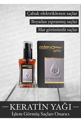 Esterya Plus Keratin Yağı (Hidrolize Keratin Yağı) 30ml