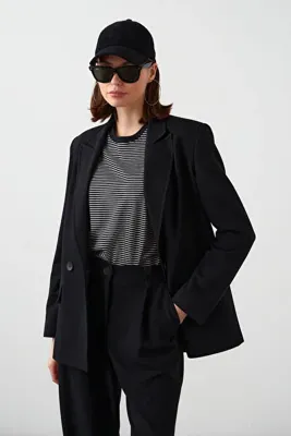 urban focus Kruvaze Oversize Ceket