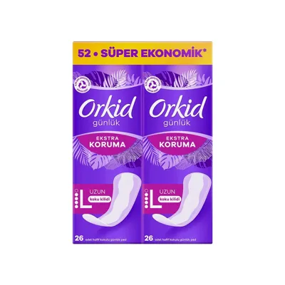 Orkid Platinum Dörtlü Paket Gece Ekstra Plus 14'lı