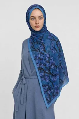 Mooncorn Woode Desen Hebei İpek Şal