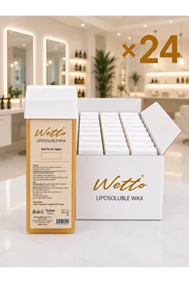 Wetto Kartuş Ağda 100ml Natural (Sarı) 24'lü Paket