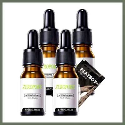Bezos Zeropore Instant Perfection Serum - Boyun Dekolte Yüz Cilt Bakım Genç Serumu 30 Ml X 4 Adet + Jel 22