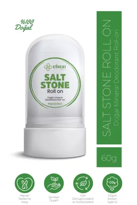 Efsun Natural Doğal Mineral Deodorant Roll-on (Tuz Taşı) 60 gr