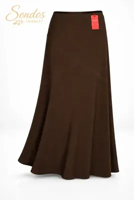 HESNA Sondos Moda42 Kadın Bensu Büyük Beden Sandy Çapraz Astarsız Kaliteli Etek