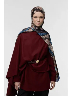 QEF Deluxe Şal Lata Desenli