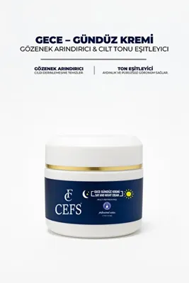 cefs Kırışıklık Karşıtı Sıkılaştırıcı Yoğun Nemlendirme Gündüz & Gece Bakım Kremi 50 Ml