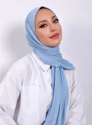 Beyzak Store Luxury Penye Şal - Bebe Mavi - Beyzak Store