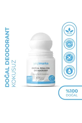 Yeşilmarka Doğal Kokusuz Deodorant 50 ml