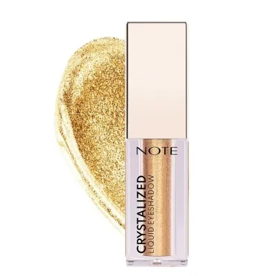 Note Cosmetique Note Crystalized Liquid Eyeshadow Likit Metalik Göz Farı - 07 Golden Theory