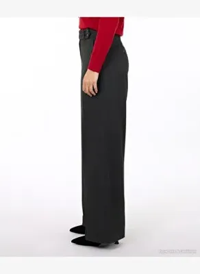 Yargıcı Straight Yüksek Bel Pantolon