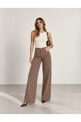 CEBBUTİK KAHVERENGİ KOT PANTOLON