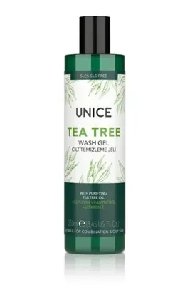 Unice Tea Tree - Çay Ağacı Yıkama Jeli 250 ml