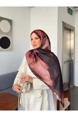 Mira İpek Desenli Pamuk Soft Şal Marline Serisi ps197