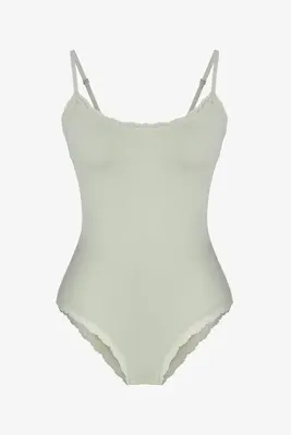 Penti Mint Yesili Dantel Detaylı Body