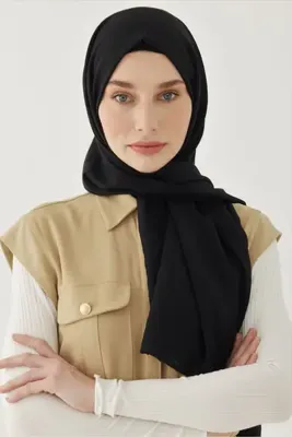 MİRSOY SCARF Düz Pamuk Şal Kadın Tesettür Şal Kaymaz Yumuşak Dokulu Günlük Kullanıma Uygun Şık Şal