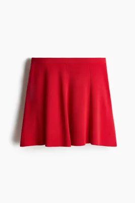 H&M İnce Triko Kloş Etek