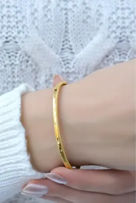 aytekgold Ajda Kelepçe Bilezik (14 Ayar)
