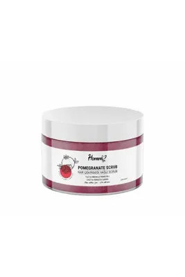 Homm Bitkisel Nar Çekirdeği Yağlı Bitki Tanecikli Scrub, 250 ml