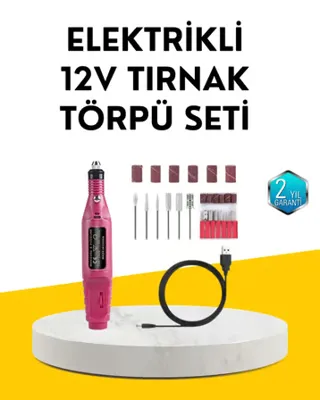 renklime 12v Çok Fonksiyonlu Tırnak Bakım Cihazı