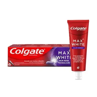 COLGATE Max White Purple Reveal Diş Macunu 75 Ml 4 ADET