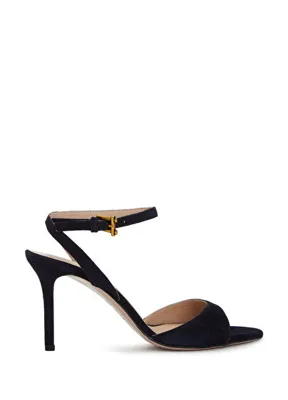 Beymen Collection Essential Lacivert Kadın Süet Sandalet