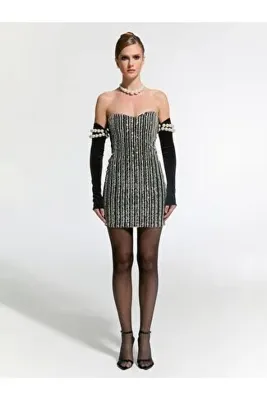 Nur Karaata Schloss Mini Dress