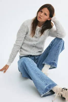 H&M Lastik Örgülü Hırka